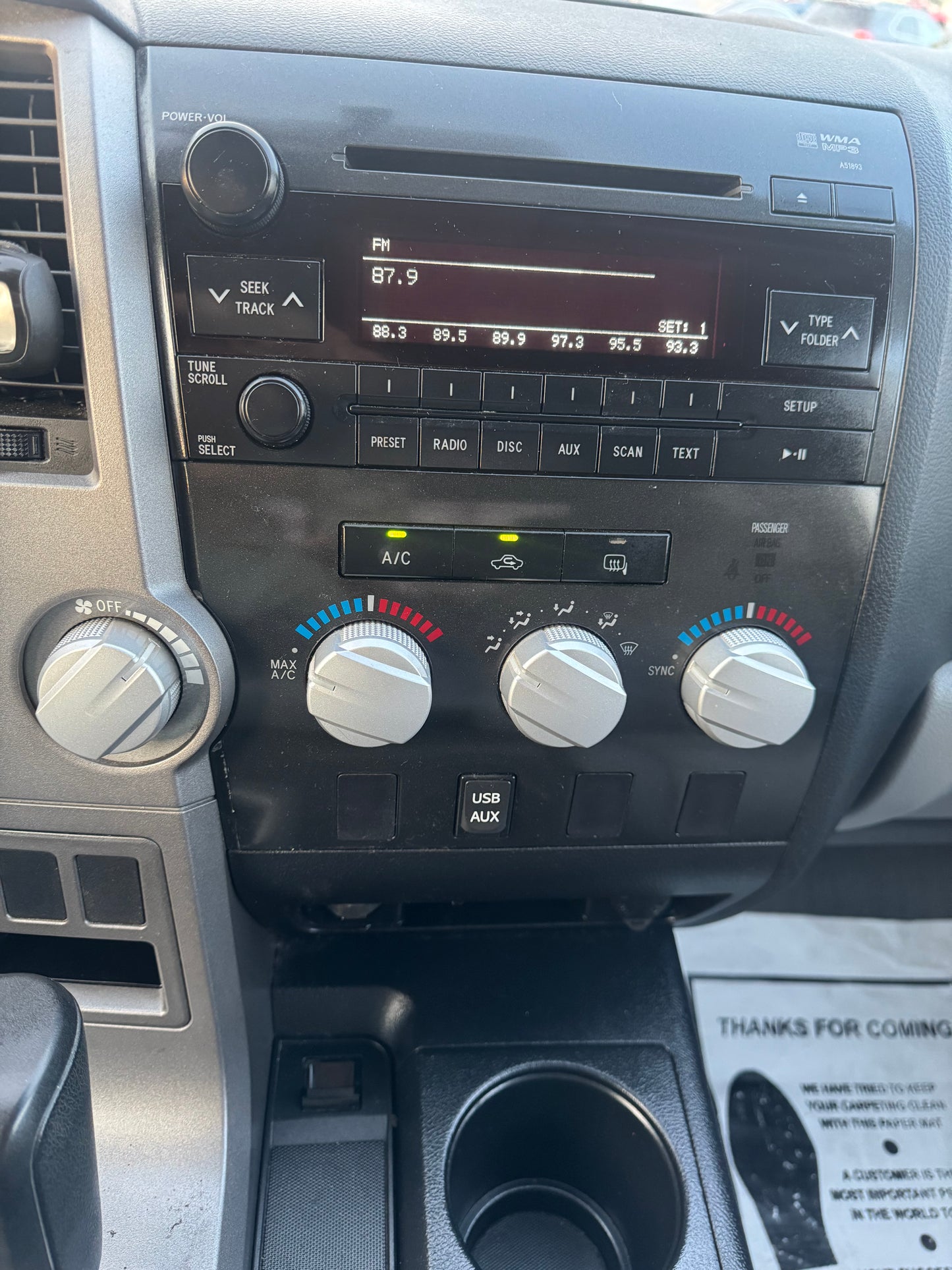 2011 Toyota tundra trd